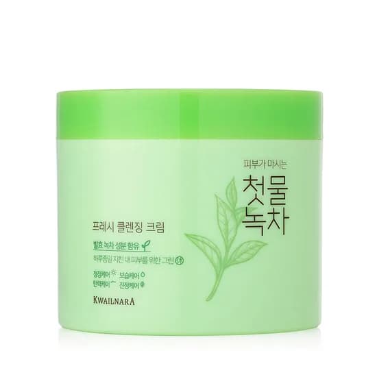 과일나라 첫물녹차 프레시 클렌징 크림 300g 1개