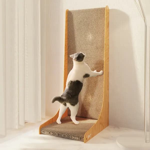 Purr 고양이 대형 수직 스크래쳐 올화이트 35x45x93cm 1개 27,800원