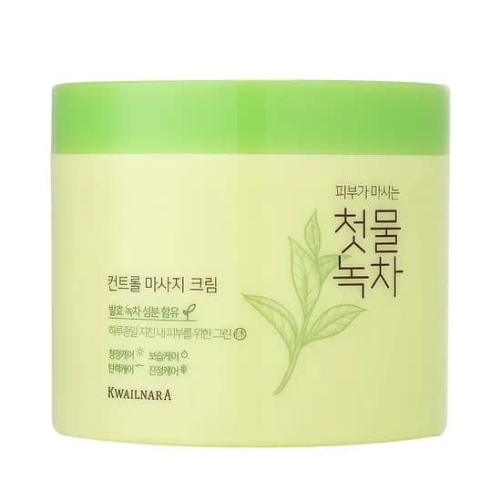 과일 나라 첫물 녹차 컨트롤 마사지 크림 300g 1개