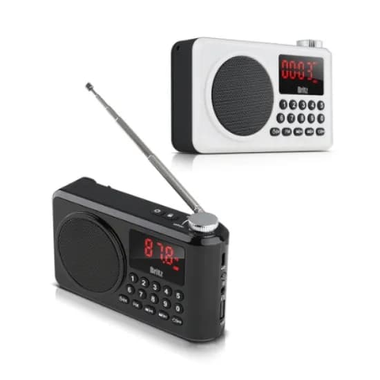 브리츠 BZ-LV990 블루투스스피커, 화이트
