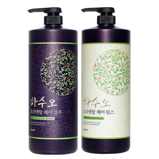 과일나라 하수오 오리엔탈 샴푸 린스 1500ml 1세트