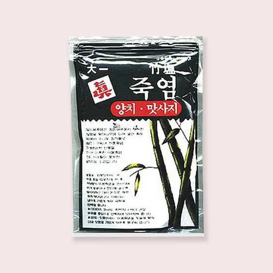 대일 죽염 양치용 미네랄 용융 구운 소금 천연 가글 250g 1봉