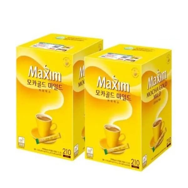 맥심 모카골드 마일드 커피믹스 12g 210개입 2개