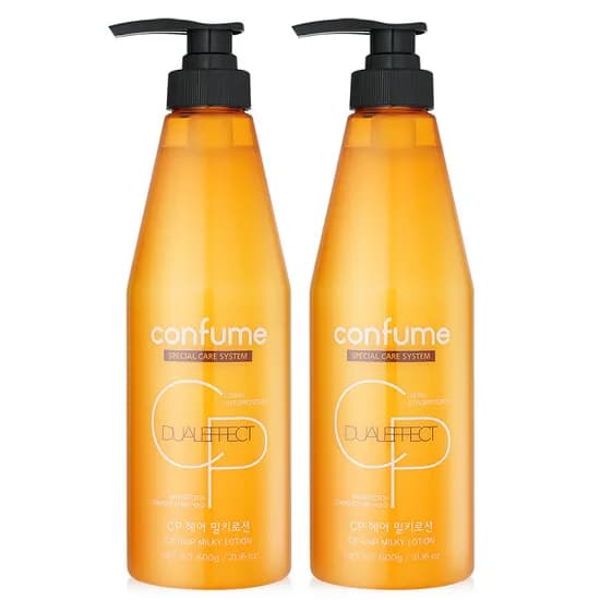 과일나라 컨퓸 CP 헤어 밀키로션 600ml 2개