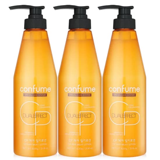 과일나라 컨퓸 헤어 밀키로션 600ml 3개