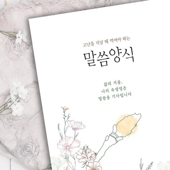 고난을 지날 때 먹어야 하는 말씀양식 크리스천을 위한 말씀묵상 성경필 책, 저자 한선미, 출판사 써니시에디션