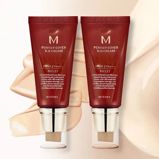 미샤 퍼펙트 커버 비비크림 23호 50ml 2개