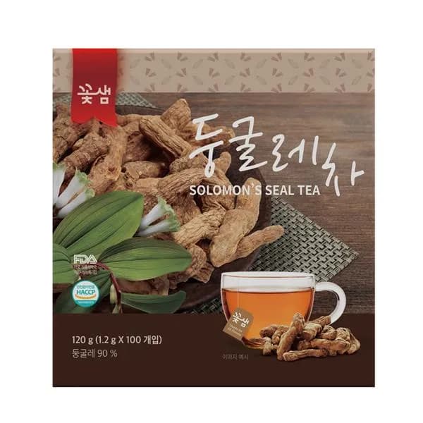 꽃샘 둥굴레차 1.2g 100개