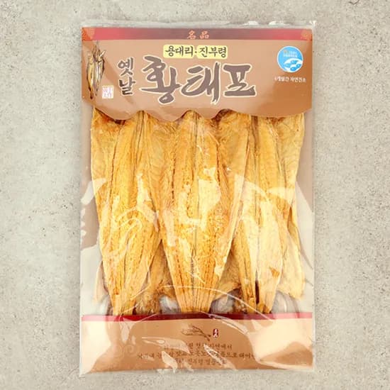 오초록 용대리 진부령 황태포 특 43-46cm 5미 1세트