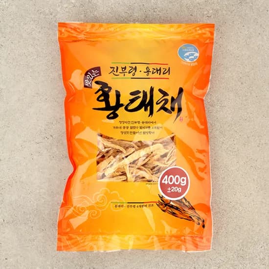 오초록 용대리 진부령 황태채 400g 1세트