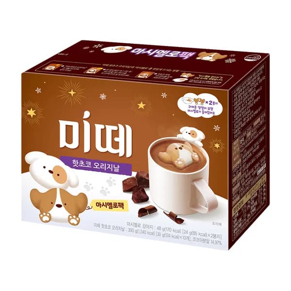 미떼 핫초코 오리지날 마시멜로팩 300g 10개입 4팩