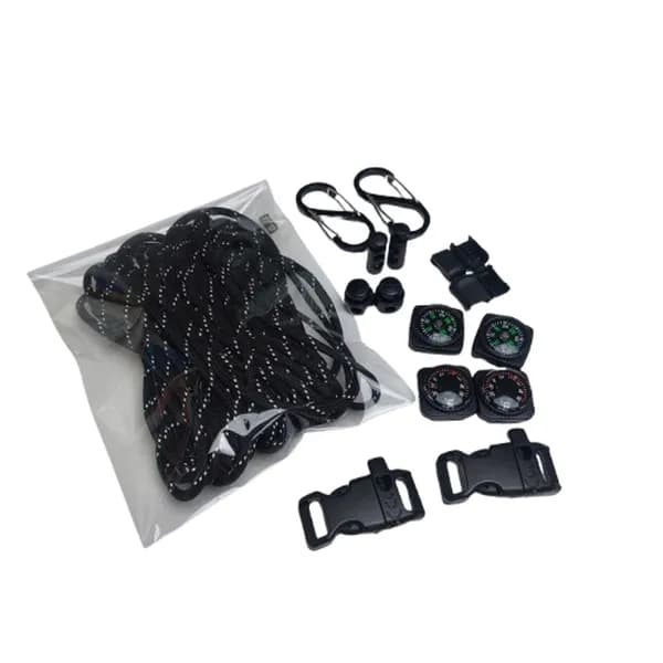DIY 크록스 파라코드 커스텀 키트 블랙 리플렉트 1세트 15,900원