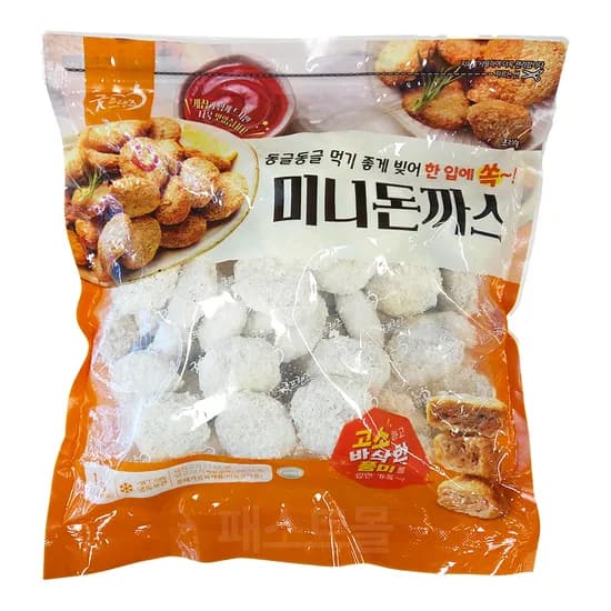 굿프랜즈 미니돈까스 1kg 1개