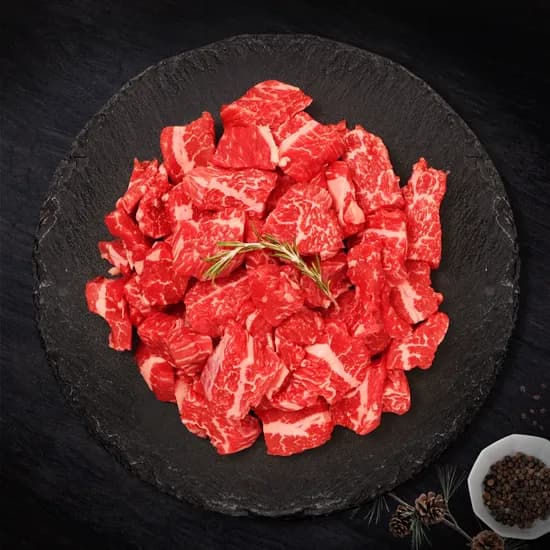대구축산농협 팔공참한우 1++등급 국거리, 300g, 1개