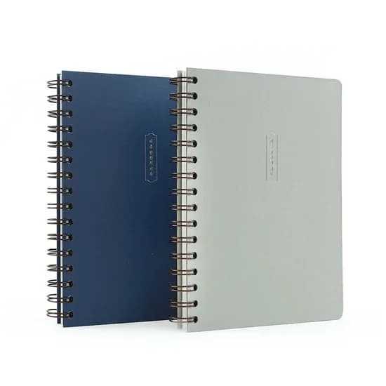 핑크풋 마음 기록 필사노트, 네이비, 1개