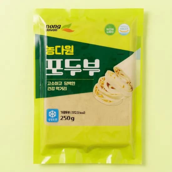 농다원 포두부 건두부 두부피 250g 1개