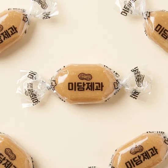 미담제과 옛날땅콩캬라멜 3kg 1개