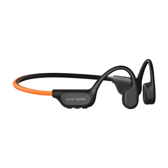 에이투 본네온 초경량 LED 골전도 블루투스 이어폰 MP3 탑재 완전방수 IPX7 BONE NEON, 블랙
