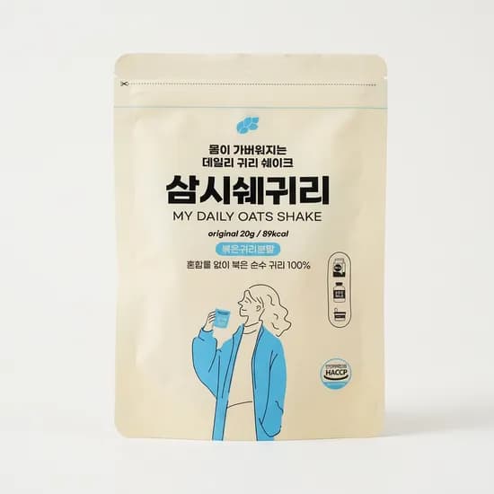 논앤밭위드 삼시쉐귀리 귀리쉐이크 오리지널 20g 30개