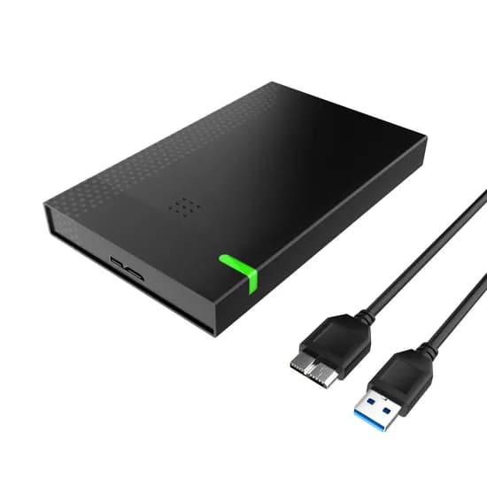 Q6G USB 3.0 2.5인치 외장하드 케이스, SATA80A, 80cm 케이블 포함, 8TB지원, 1개