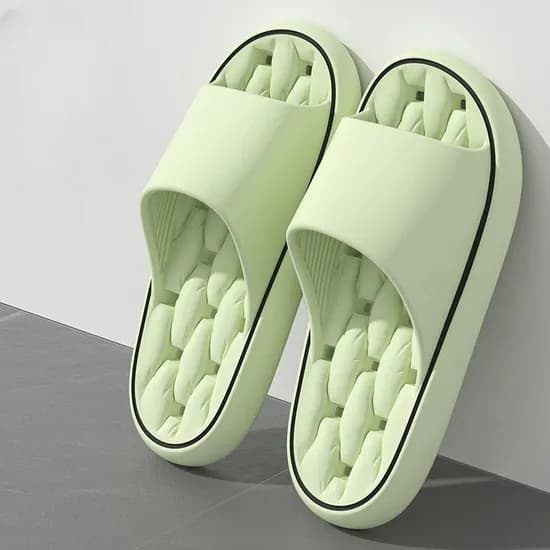 물빠짐 및 폭신한 욕실화 그린 280mm 1개