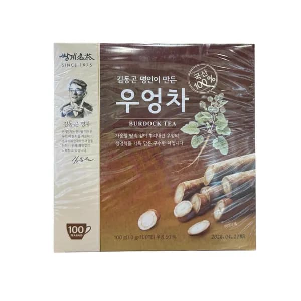 쌍계명차 김동곤 명인이 만든 우엉차 100티백 1개