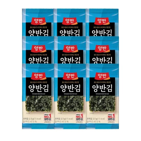 동원 양반김 도시락김 2g 20봉 6,490원