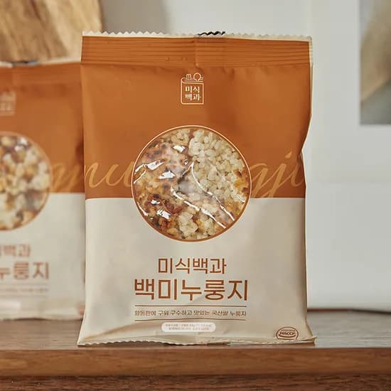 미식백과 백미 누룽지, 3kg, 1개
