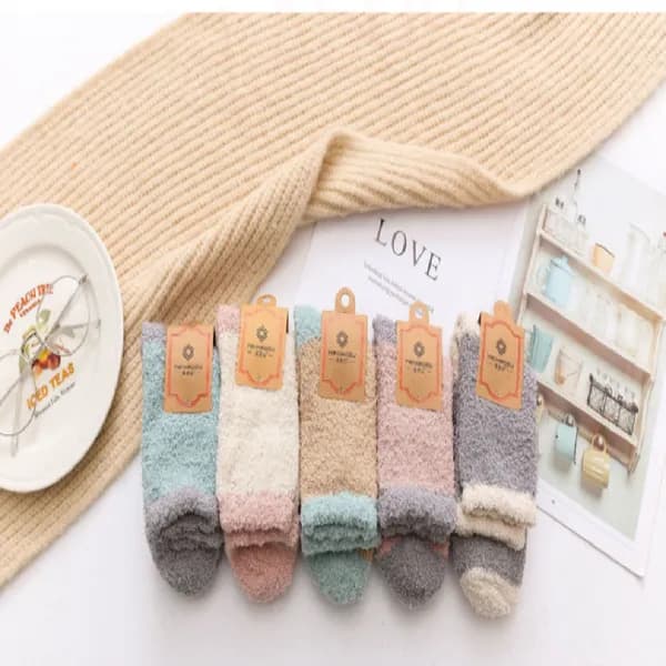 임산부 여성 산모 수면양말 브라운 베이지 민트 핑크 그레이 ONESIZE 1켤레 1,800원