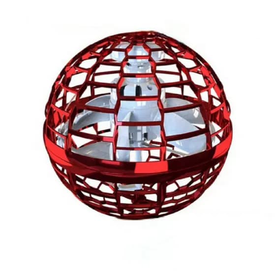 UFO 사이클론 스마트 센서 시크 플라잉 장난감, 레드, 1개