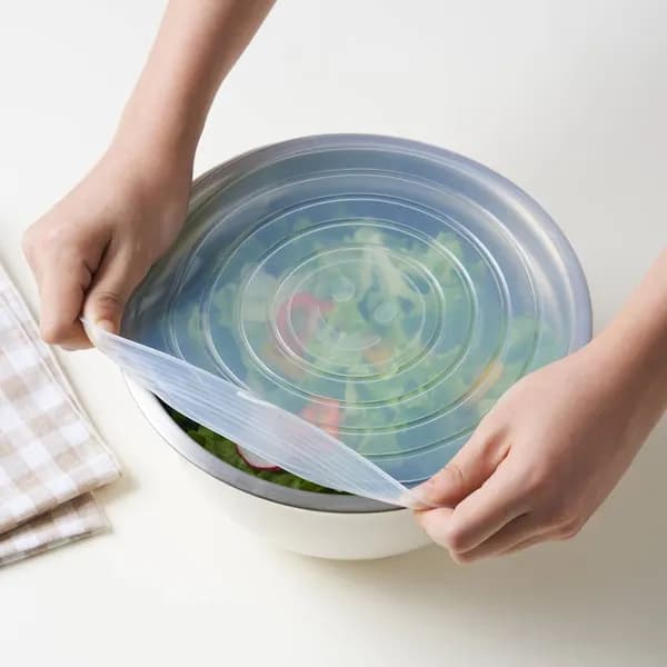 하루공방 신선보관 실리콘 밀봉랩 투명 36개입 1세트