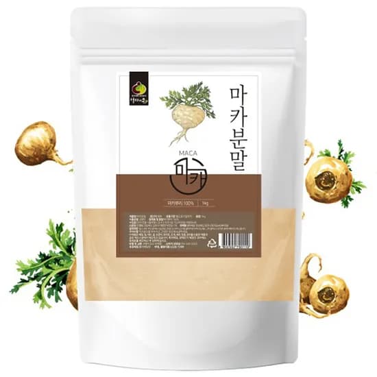 엄마애손 마카 분말 페루산 1kg 1개