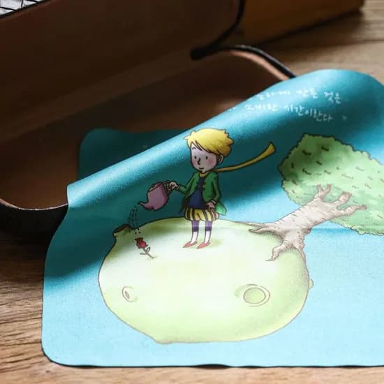 어린왕자 초극세사 안경닦이 15x18cm 10매 1개