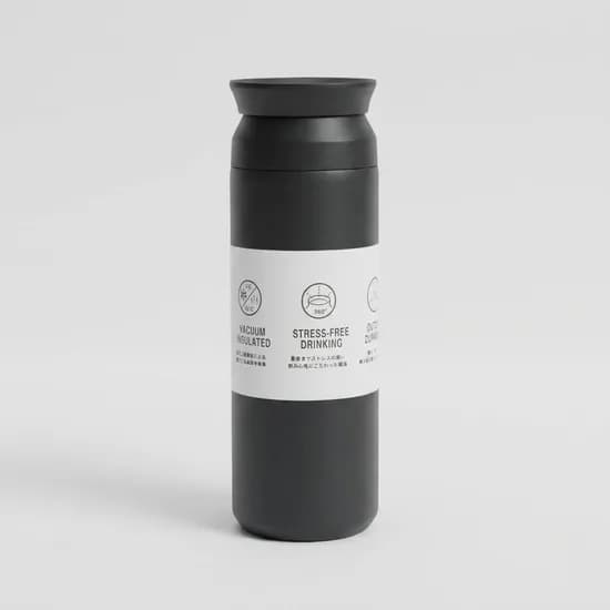 라이프그래피 스텐 트래블 텀블러 블랙 500ml 1개