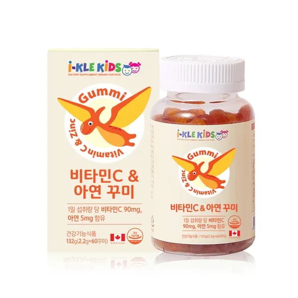 아이클키즈 비타민C&아연 꾸미 60꾸미 1개 18,000원