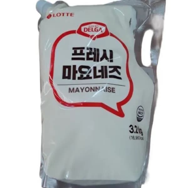 롯데웰푸드 프레시 마요네즈 3.2kg 1개 14,400원