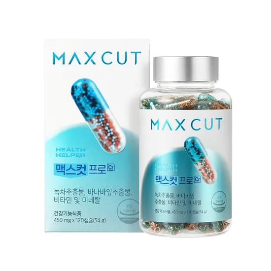 헬스헬퍼 맥스컷 프로 크롬 450mg 120캡슐 1개