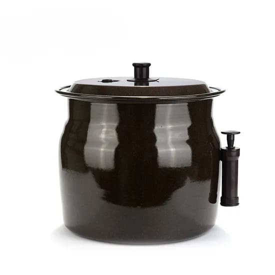 제너 황토 무쇠 진공 항아리 쌀통, 24L, 1개