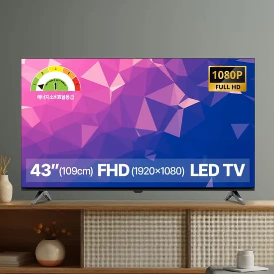 스카이뷰 FHD TV, 스탠드형, 109cm(43인치), 고객직접설치, 1개