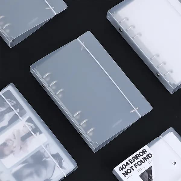 워너디스 A6 6공 PP 바인더 커버 화이트 1개 5,500원