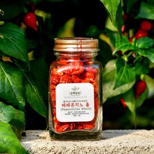 페페앤허브 국내산 유기농 페페론치노 홀 20g 1개 13,000원