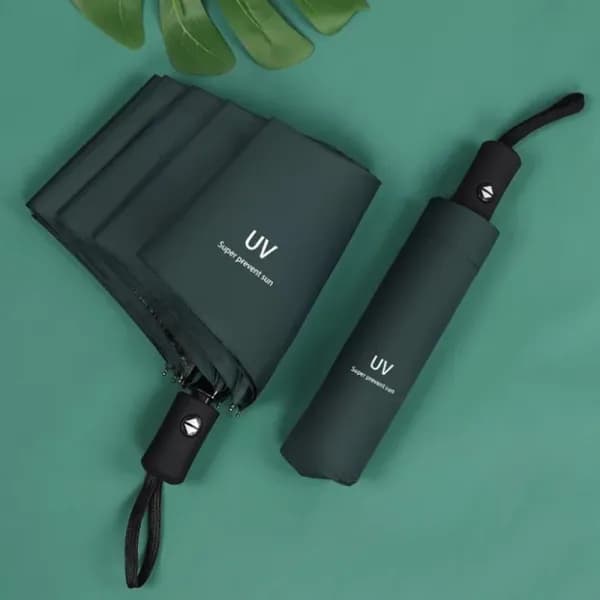UV 자외선차단 3단 우산 블루·핑크 2개