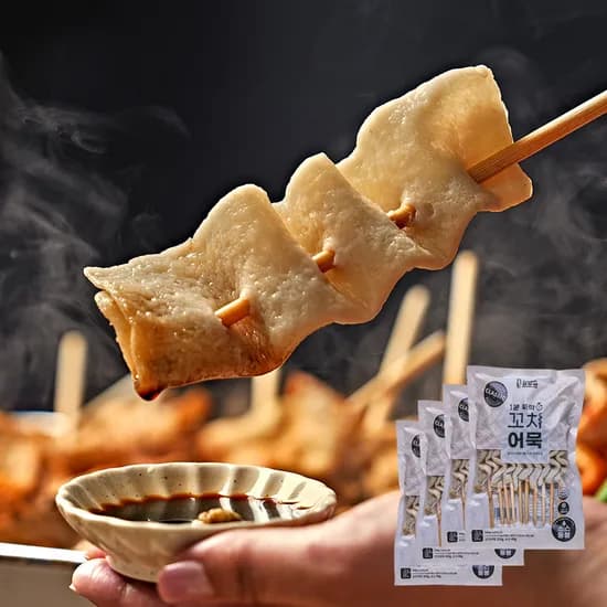 코주부 1분 뚝딱 꼬치어묵 340g 4팩