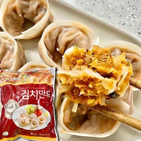 나래 산동김치만두 1.4kg 1개