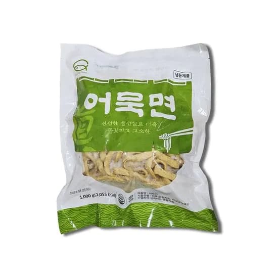 굿앤푸드 부산어묵 어묵면 1kg 1개