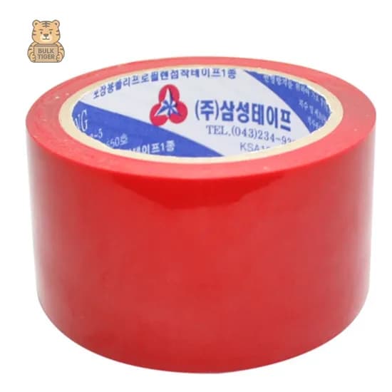 벌크타이거 박스테이프 빨강 50mmx38M 1개