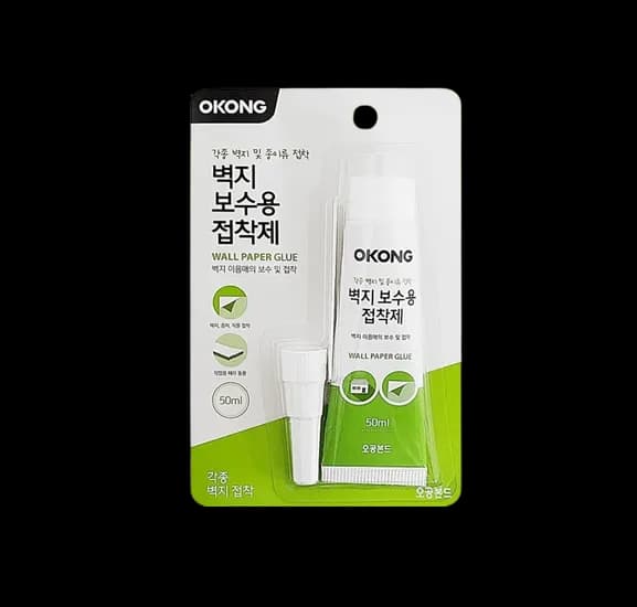 오공 벽지보수용 접착제, 50ml, 1개