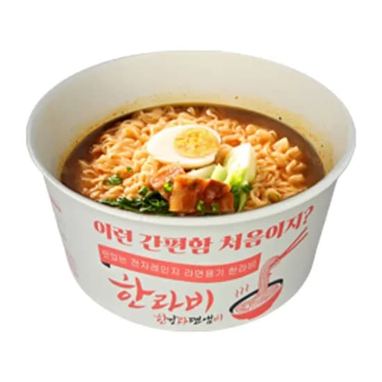 한라비 전자레인지 라면용기 HD-195, 1350cc, 30개