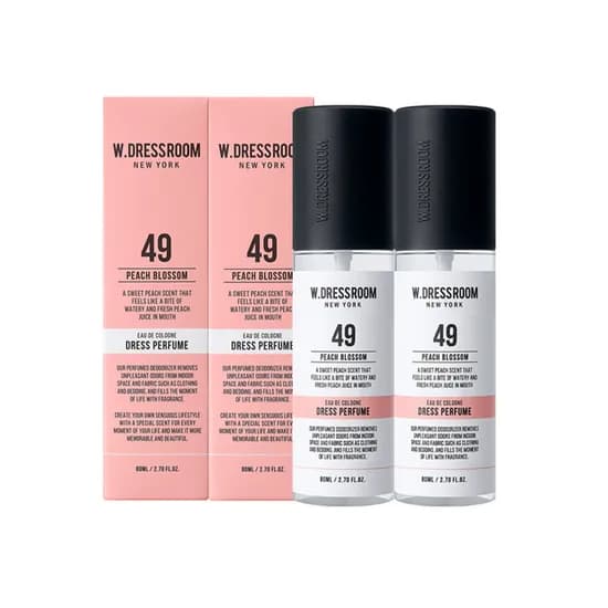 더블유드레스룸 드레스퍼퓸 포터블 피치블라썸 80ml 2개