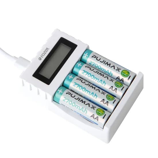 로제트 LCD AA/AAA 건전지충전기 RX-2200 1개